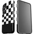 Checkerboard Split Galaxy S25 Impact Case
